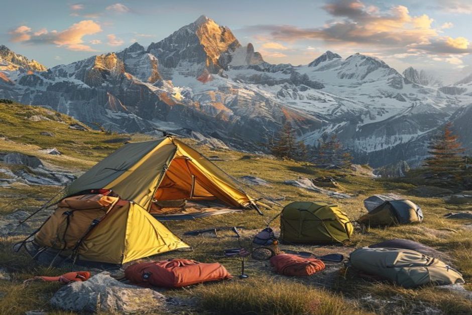 GW登山でテント泊デビュー予定だった友人を見送った話。あのとき気づいた3つの後悔の装備・テント泊イメージ