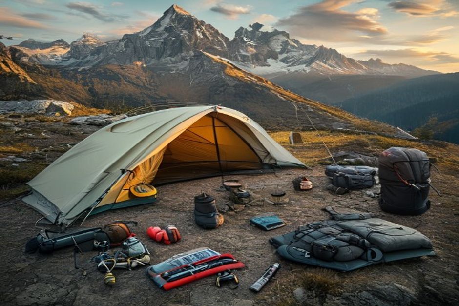 GW登山を終えて気づいた、テント泊デビューで本当に失敗しないコツの装備・テント泊イメージ
