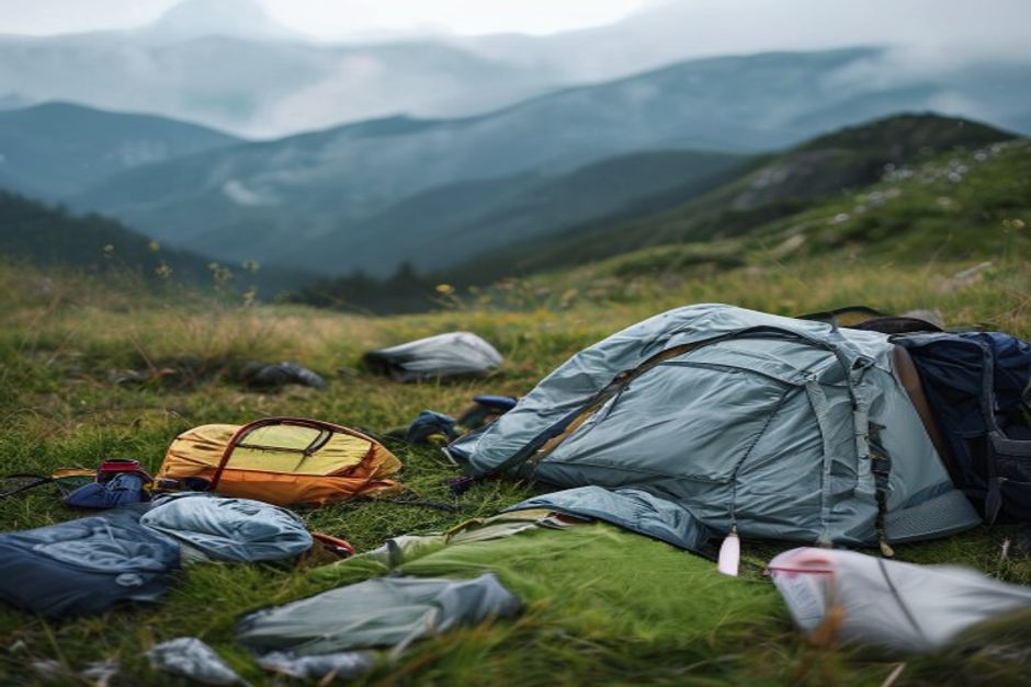 GW後、テント泊デビューで失敗した友人を見て学んだことに関連する登山の様子